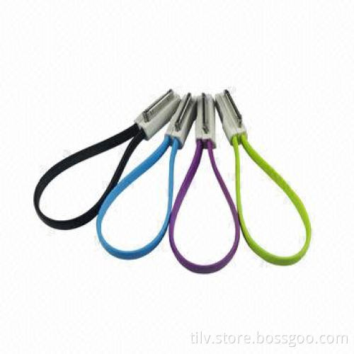 Durable Magnet 30-pin USB Cable for iPhone 4, Sync Data & Charger Cable